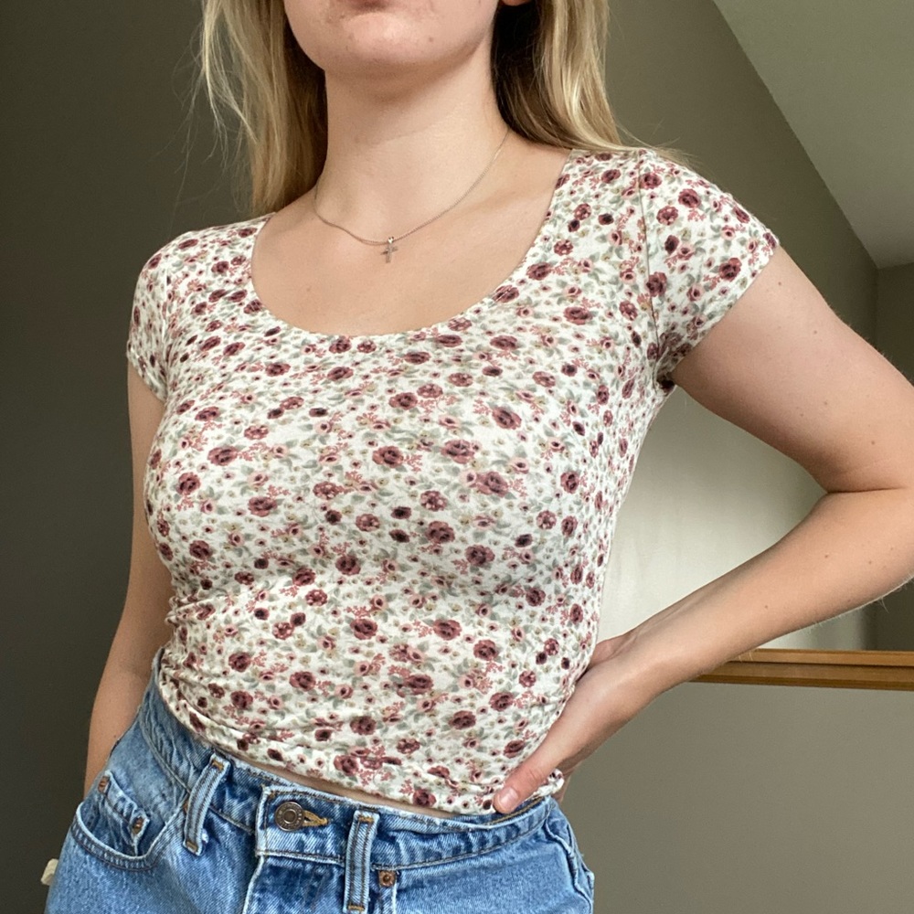 Garage Floral Top
